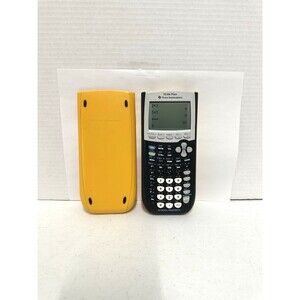 Texas Instruments TI-84 Plus School Edition Graphing Calculator w/ Cover TESTED